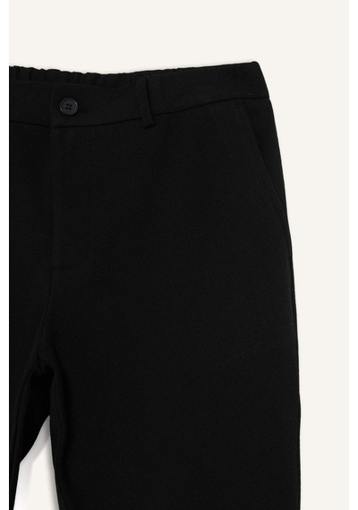 Defacto Jogger Fit Krinkıl Pantolon D3803ax25aubk27 Siyah