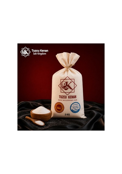 Tuzcu Kenan Çankırı Kristal Kaya Tuzu Sofralık Yemeklik 2 Kg