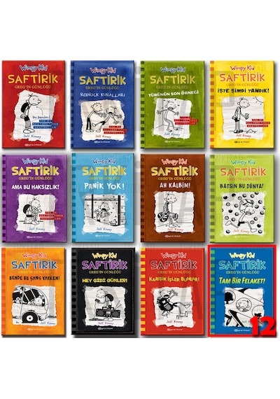 Saftirik Greyin Günlüğü 1-2-3-4-5-6-7-8-9-10-11-12 Kitap Seti