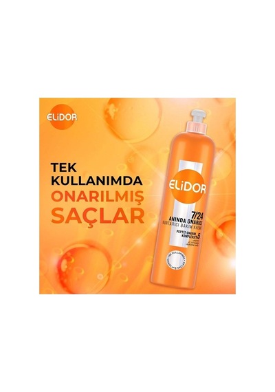 Elidor Saç Kremi 240ml 7/24 Anında Onarıcı
