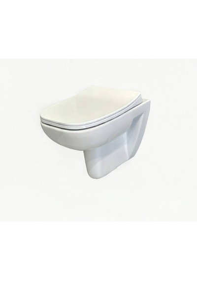 Newarc - Energy Rimless Asma Klozet Kapak Dahil - 2823+7804 Beyaz