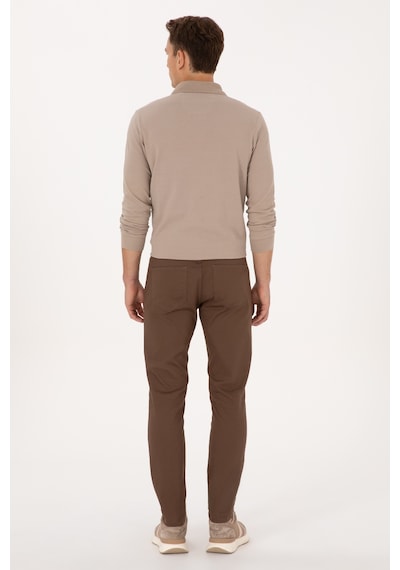 U.s. Polo Assn. Erkek Coconut Pantolon Kanvas-chino 50316835-vr153 Coconut