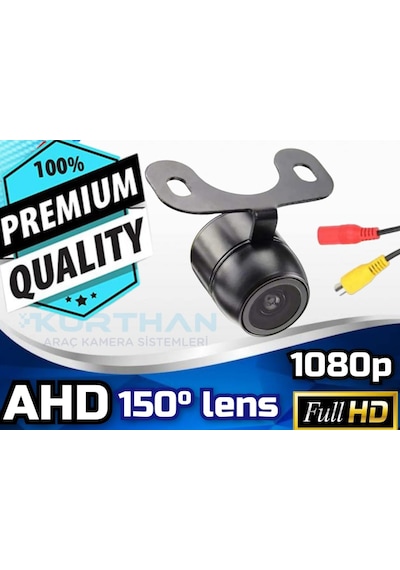Ahd 1080p Kelebek Kamera 150'' Geniş Açılı Lens 12 Volt