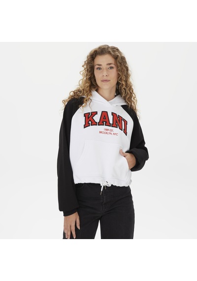 Karl Kanı Karl Kani Classic Kadın Beyaz Hoodie