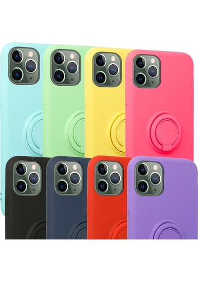 Fitcase Apple Uyumlu iPhone 11 Pro Max Kilif Viktor Ring Arka Kapak 390549013