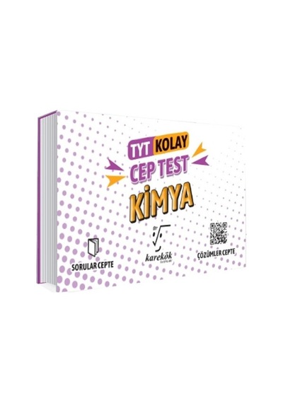 TYT Kolay Kimya Cep Test -  Karekök Eğitim Yayın