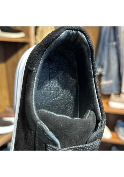 Alza %100 Hakiki Deri Erkek Sneaker Günlük Rahat Ve Şık Ayakkabı - Siyah / Beyaz Süet SİYAH-BEYAZ Alza %100 Hakiki Deri Erkek Sneaker Günlük Rahat Ve Şık Ayakkabı - Siyah / Beyaz Süet SİYAH-BEYAZ