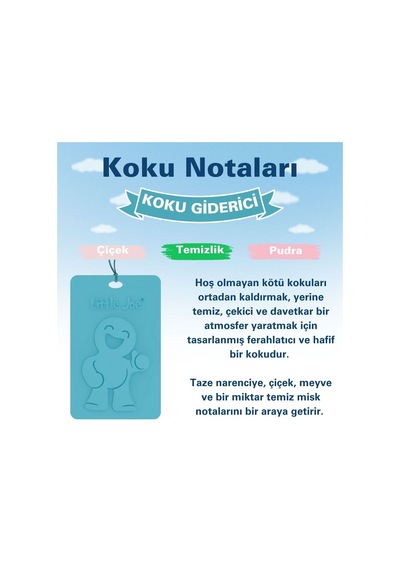 Little Joe Kötü Koku  Dolap Asma Kart Odour Neutraliser