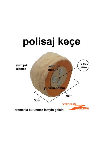 PARLATMA KEÇESİ 60X30 KUYUMCU KEÇE GÜMÜŞÇÜ YUMŞAK