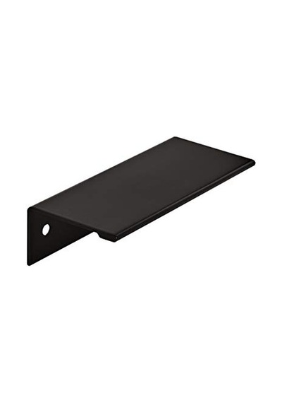 Dolap Çekme Mat Siyah 3 İnç 76 Mm Merkezden Merkeze Kenar Çekme 10'lu Paket Çekmece Çekme Çekmece Ko