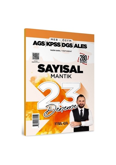 Marka Kpss Meb-ags Ales Dgs Sayısal Mantık 23 Deneme Çözümlü Yektuğ Mat - Yasin Kara Marka Yayınları