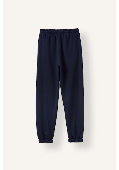 Defacto Okula Dönüş Jogger Fıt Basıc Düz Kalın Sweatshirt Kumaşı Pantolon F9622ax26wnnv251 Lacivert-nv251