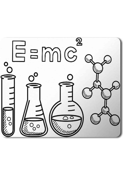E=Mc2 Kimya Mouse Pad Mousepad