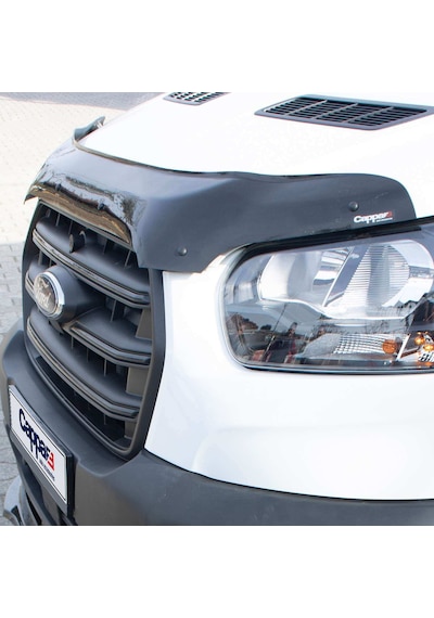 Cappafe Ford Transit Ön Kaput Koruyucu Rüzgarlık 4Mm Abs 2019-