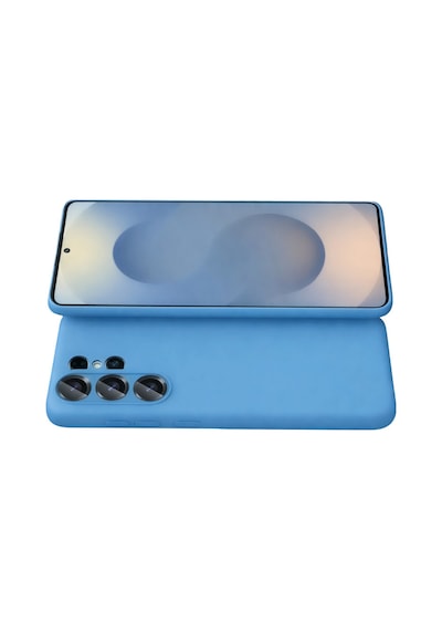Samsung Galaxy Uyumlu - S26 Ultra Nano İçi Kadife Silikon - Mavi