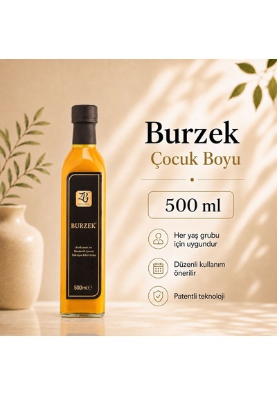 ZB SAĞLIKLI YAŞAM Burzek-Kurkumin Ve Bentonit Kili Içeren Takviye Edici Gıda - 500 Ml
