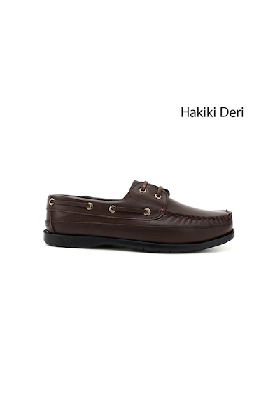 Gönderi(R) Gönderi R Erkek Kahve Antik Bağcıklı Kauçuk Taban Hakiki Deri Ayakkabı Ddma30726490 Kahve