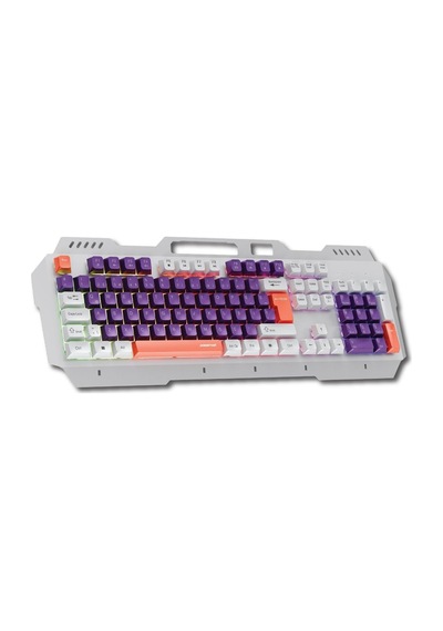 Pgm36 Kablolu Rgb Aydınlatmalı Gaming Oyuncu Klavye Mor