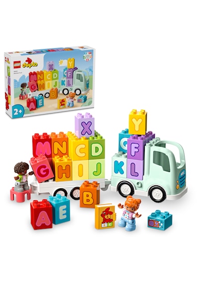 LEGO® DUPLO® Kasabası Alfabe Kamyonu Oyuncağı 10421 2+ Eğitici Oyuncak Yapım Seti - 36 Parça