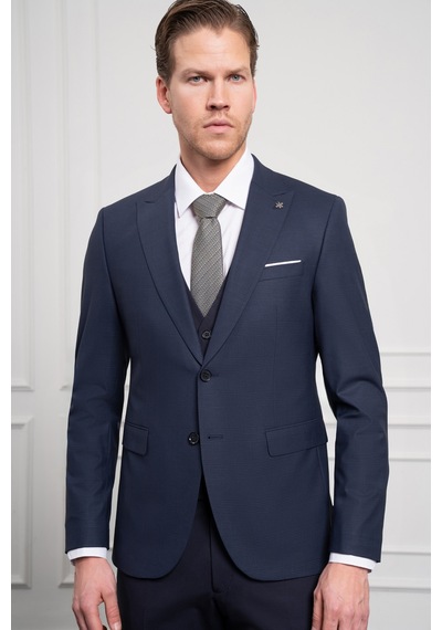 Morven Erkek Lacivert Trend Yelekli Kombinli Yünlü Slim Fit Sivri Yaka Takım Elbise 25mc001023200 Lacivert Morven Erkek Lacivert Trend Yelekli Kombinli Yünlü Slim Fit Sivri Yaka Takım Elbise 25mc001023200 Lacivert
