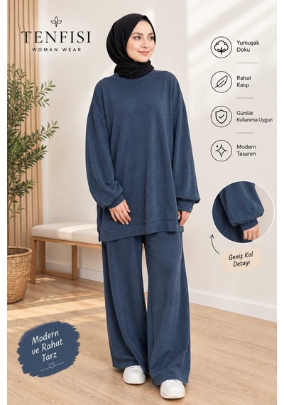 Tenfısı Woman Wear Kadın Oysho Kumaş İkili Takım Rahat Kalıp Antrasit - 924408740 Antrasit Tenfısı Woman Wear Kadın Oysho Kumaş İkili Takım Rahat Kalıp Antrasit - 924408740 Antrasit