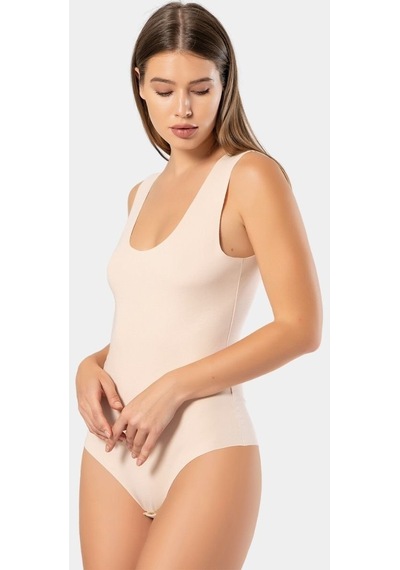 Türen Kadın Lazer Kesim Pamuklu Çıtçıtlı Body 905/ten 001
