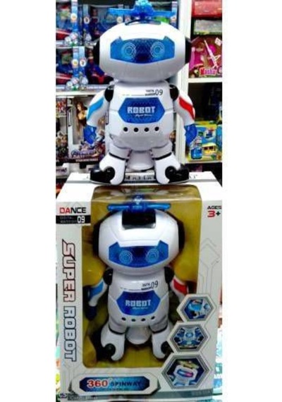 Pilli Işıklı Sesli Dans Eden Robot Dansçı Robot