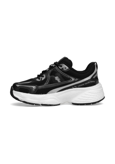 Ayakkabı Fuarı Elit Ysflt329 Kadın Klasik Sneaker Siyah - Beyaz Siyah - Beyaz