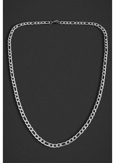 Figaro Çelik Zincir Erkek Kolye 55 6Mm Ack06 (31175663) Beyaz