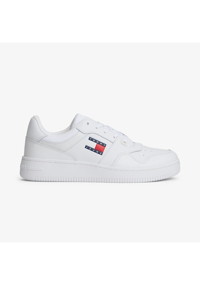 Tommy Hilfiger Retro Basket Kadın Beyaz Spor Ayakkabı En0en02933