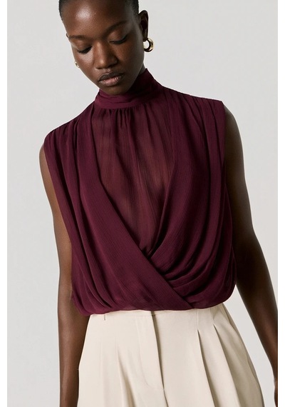 Bsb Kadın Bluz 0156-0110020 Bordo