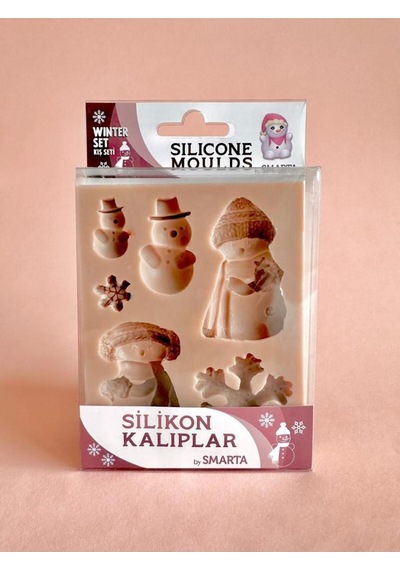Silikon Kalıp / Winter Set / Kış Seti Smarta Beji