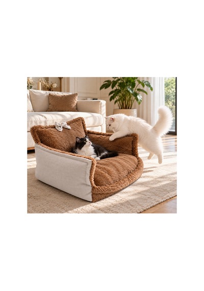 Peluş Fiyonklu Kedi Ve Köpek Koltuğu Tamamen Fermuarlı Çıkarılabilir İç Minder Boncuk Elyaf Kaydırmaz Taban Kedi Ve Köpek Yatağı Kahve Peluş Beyaz 1715032283 Peluş Fiyonklu Kedi Ve Köpek Koltuğu Tamamen Fermuarlı Çıkarılabilir İç Minder Boncuk Elyaf Kaydırmaz Taban Kedi Ve Köpek Yatağı Kahve Peluş Beyaz 1715032283