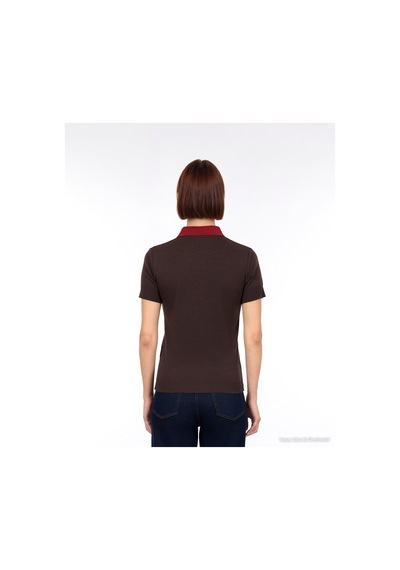 Yargıcı Regular Polo Yaka Kısa Kol Kazak 26kktr2134x 003 Kahverengi