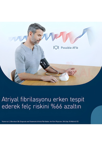 M4 Connect Afib Üst Koldan Ölçer Dijital Tansiyon Aleti