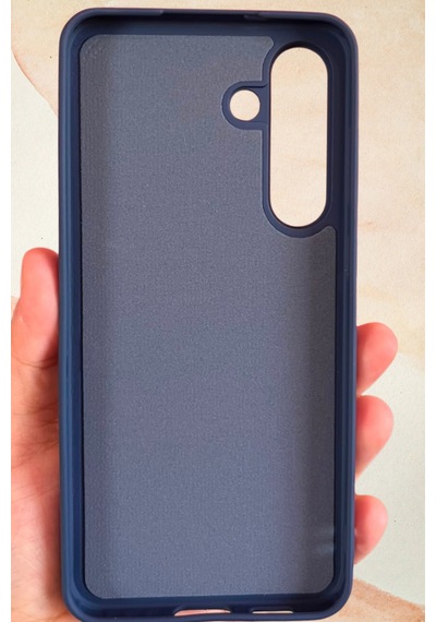 Samsung Galaxy S25 Fe Yıldız Tozu Premium Lacivert Silikon Kılıf