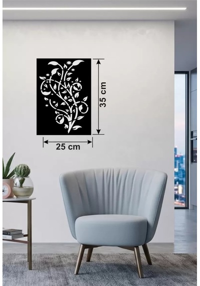 Tavus Kuşu Ve Doğa Temalı Ahşap Duvar Tablosu - 25x35 Cm Lazer Kesim Pano Renkli