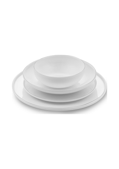 Jumbo Belle Platin 55 Parça 12 Kişilik Yemek Takımı Platin