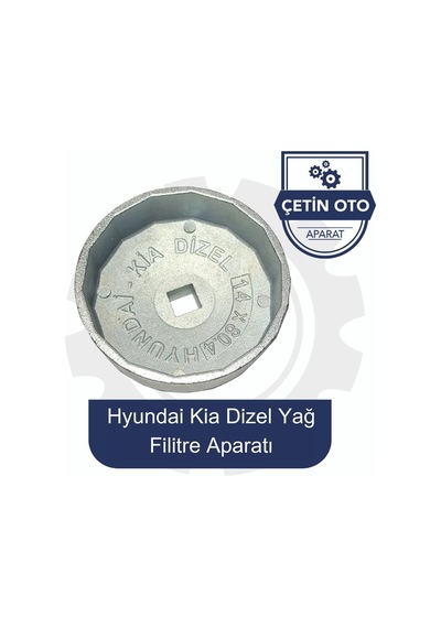 Servis Hyundai - Kıa Dizel Yağ Filitre Anahtarı