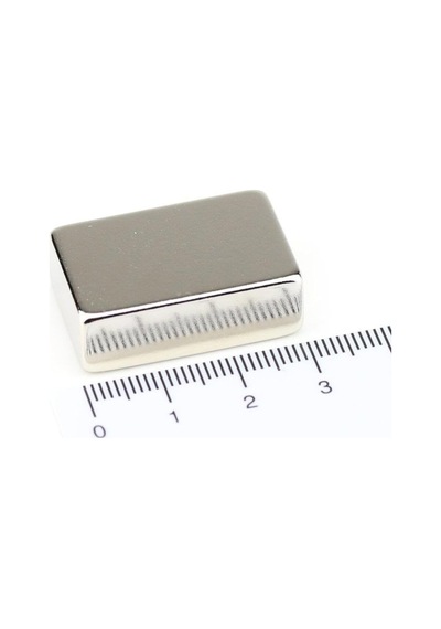 Dünya Magnet 2 Adet 30x20x10 Mm Köşeli Neodyum Mıknatıs, Süper Güçlü Magnet, N35 Kalite