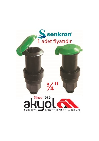 Senkron Cansuyu Musluğu Gövde 3/4"