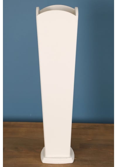 55 Cm Ahşap Vazo Martı Model Beyaz