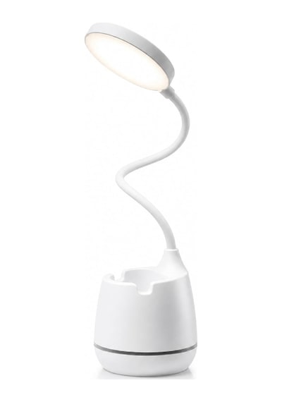 Masa Lambası Şarjlı Dokunmatik 24 Led'li, 3 Renk Modlu Ayarlanabilir Işık, Usb Şarjlı, Esnek Gövde, Modern Masa Çok Renkli