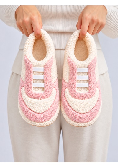 Moon Cloud Kürk Detaylı Peluş Ev Ayakkabısı Rahat Kaydırmaz Taban Sıcak Tutan Kışlık Ev Botu Panduf Zyn31312 Pembe Moon Cloud Kürk Detaylı Peluş Ev Ayakkabısı Rahat Kaydırmaz Taban Sıcak Tutan Kışlık Ev Botu Panduf Zyn31312 Pembe