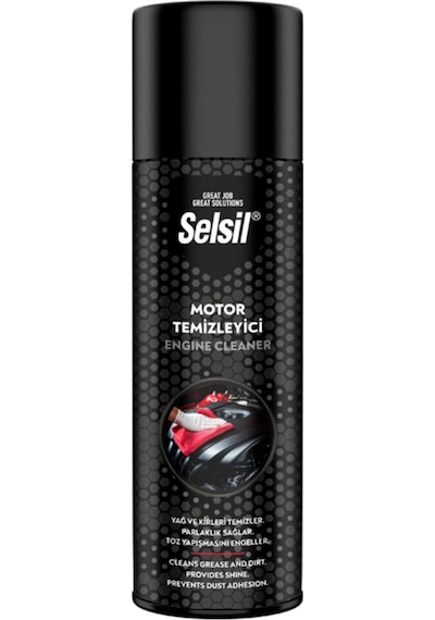 Selsil Susuz Motor Temizleme Spreyi 500ml Motor Temizleyici
