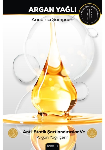 Argan Yağlı Arındırıcı Şampuan