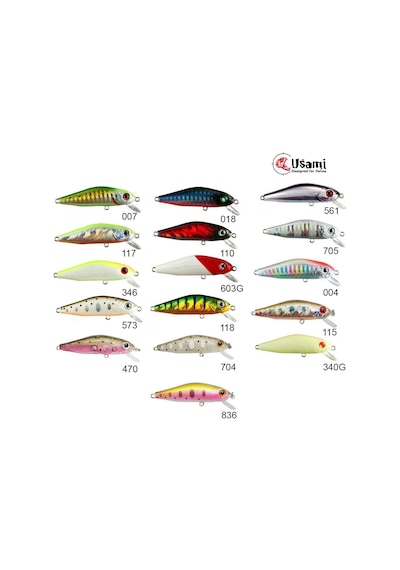Usami Minn Shad 58F-Sr 4.6 G Maket Balık (2519151)