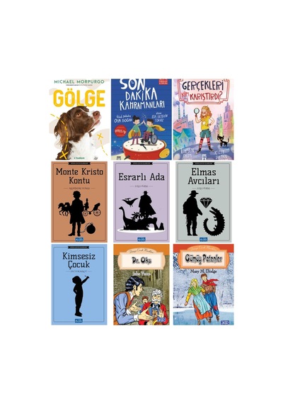 Ortaokul 4.5.ve 6. Sınıf Son Dakika Kahramanları,gölge,gerçekleri Kim Karıştırdı 9 Kitap Set