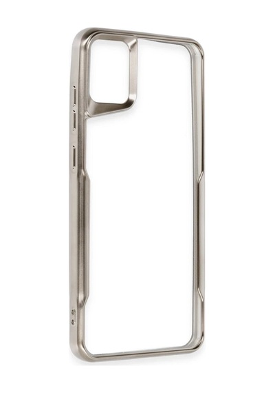 Samsung Galaxy A05 Kılıf Boyi Silikon Kapak - Titan Gri 0.2M-Çok Renkli