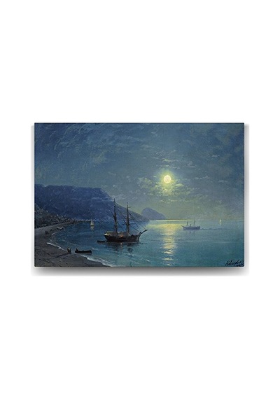Ayvazovski - Evening In Crimea Tablosu 125 X 80
